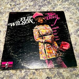 Flip Wilson 'The Devil Made Me Buy This Dress' Vinyl Record 1970
